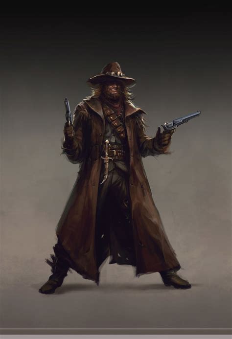 Artstation Wild West Challenge Marco Hasmann Wild West Cowboy Art