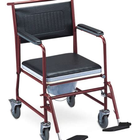 Commode Chair Wheel NSL691 Noorani Surgical Pvt Ltd