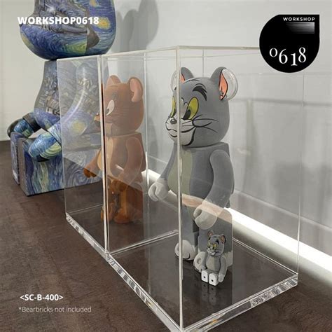 Ready Stock Bearbrick Acrylic Display Case Hobbies Toys Toys