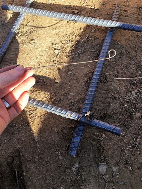 How To Install Rebar For Concrete Pad