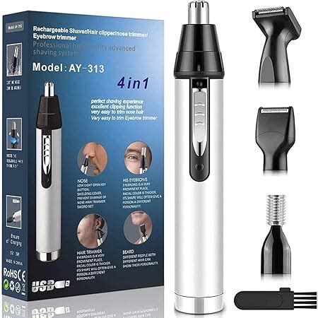 Amazon Nose Hair Trimmer Upgrade Rechargeable Nose Trimmer