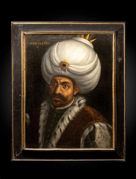 Pair Of Th C Portraits Of Turkish Ottoman Sultans Follower Of Paolo