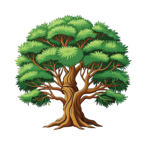 Beautiful Single Big Tree Illustration 47667484 Vector Art at Vecteezy