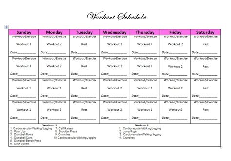 Good Gym Workout Schedule for Women