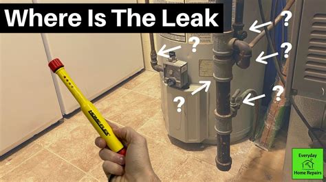 How To Find A Gas Leak In Your Home With A Gas Leak Detector Youtube