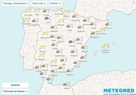 Esta Es La Predicción Del Tiempo Actual Para Las Navidades 2022