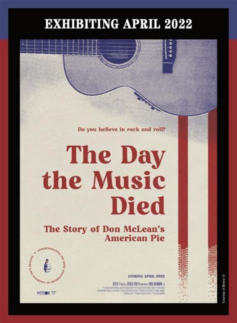 Sección Visual De The Day The Music Died The Story Of Don Mcleans