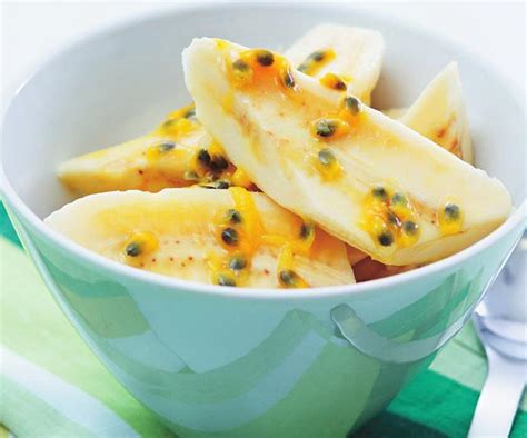 Banana with passionfruit | Australian Women's Weekly Food