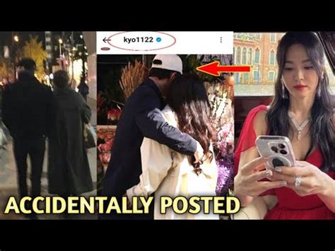 Lee Min Ho In Shocked Song Hye Kyo Accidentally Post Blurred Photo Of