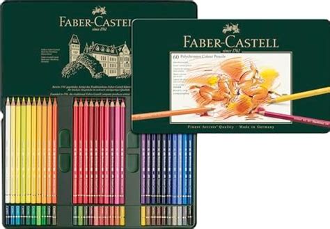 Faber Castell Polychromos Color Pencil Set Pack Of 60 Amazon In