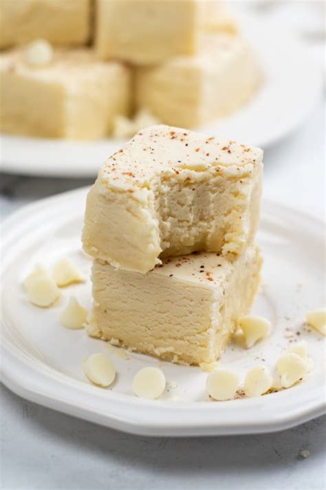 Creamy Eggnog Fudge Recipe Far From Normal