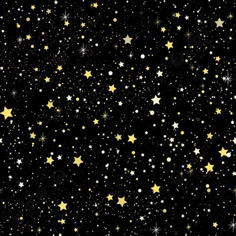 Night Sky With Stars Seamless Pattern Background Wallpaper Stars