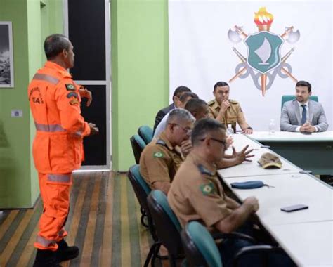 Comando Geral Do Cbmce Recebe Visita Do Titular Da Sspds