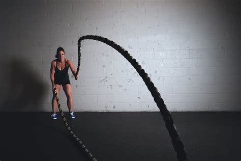 Beginner Battle Ropes Workout POPSUGAR Fitness