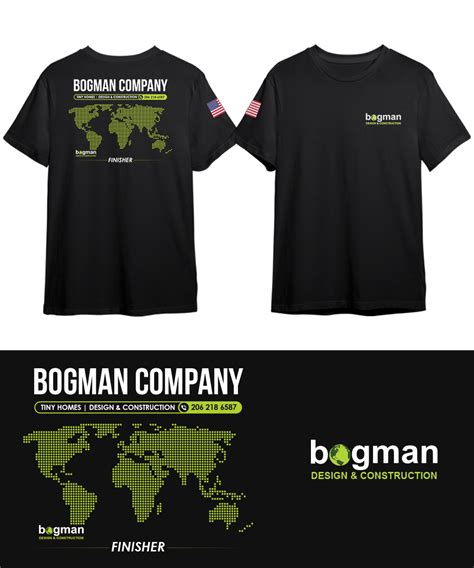 Bold Modern Construction T Shirt Design For A Company By Skjn Creative Design 30655582