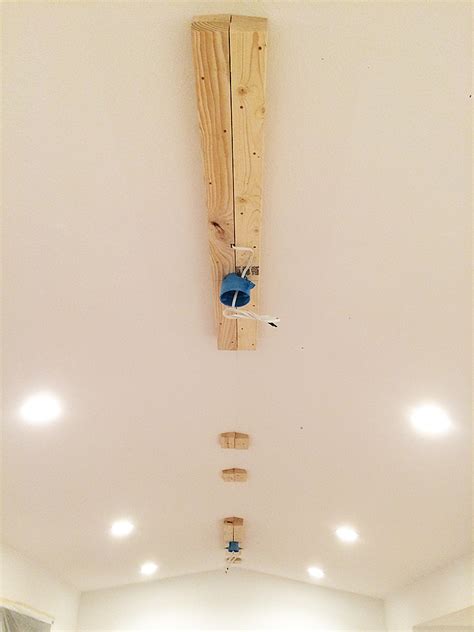 How To Install Ceiling Fan On Wood Beam Shelly Lighting