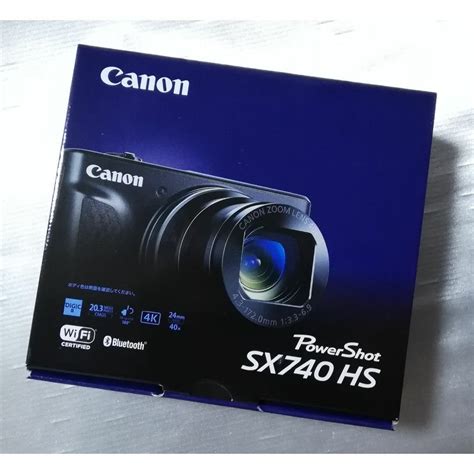 Canon 新品 キヤノン Powershot Sx740 Hs ブラック 1年保証の通販 By Hs Shop｜キヤノンならラクマ