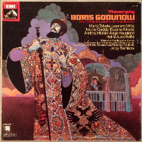 Boris Godunow Lp Special Edition Von Modest Petrowitsch