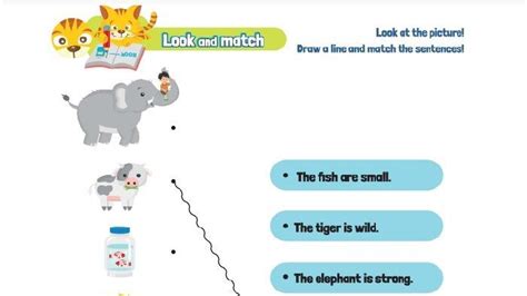 Kunci Jawaban Bahasa Inggris Kurikulum Merdeka Kelas 2 Sd Halaman 94 Unit 8 Look And Match