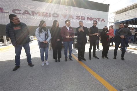 Entrega Alcalde Pavimentaci N De La Calle Mamey En El Granjero Somos