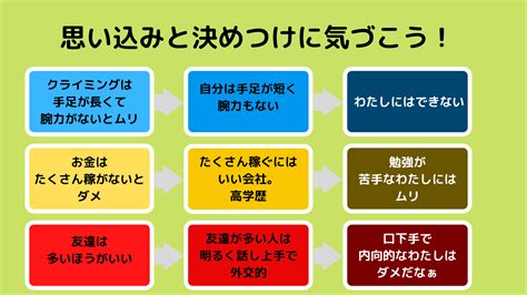 思い込みや決めつけがあなたの可能性を狭めている