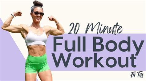 20 Minute Full Body Dumbbell Workout Burn Fat Build Strength Best