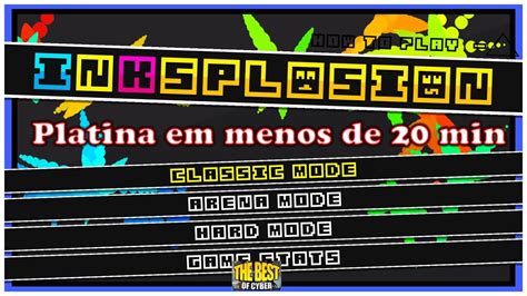 INKSPLOSION Como Pegar A Platina Em Menos De 20 Min Passo A Passo