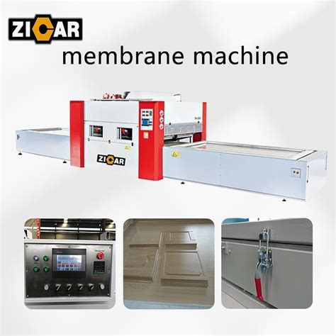 Zicar Woodworking Machine Solid Wood Plywood Door Pvc Foil Laminating