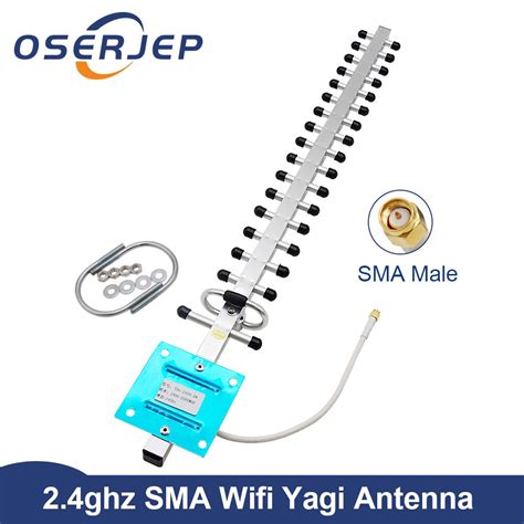 Antena Exterior Yagi De Alta Ganancia Dbi Ghz Mhz G G