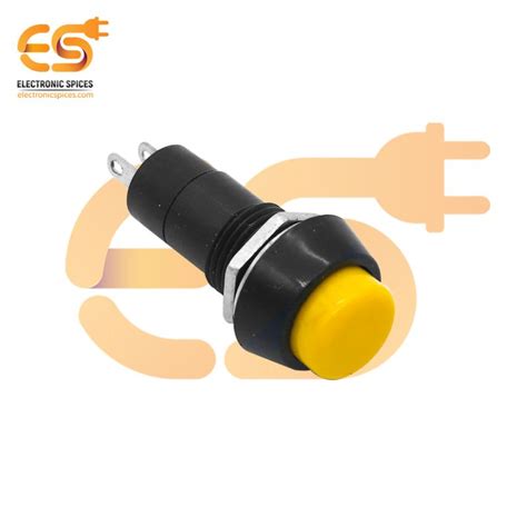 Buy SPST On And Off Self Lock Momentary Push Button Multicolor Horn