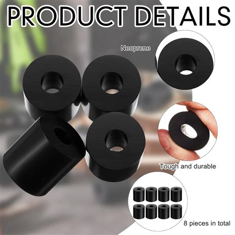 Multi Purpose Rubber Spacer 1 Inch Od X 38 Inch Id X 1 Inch Thickness