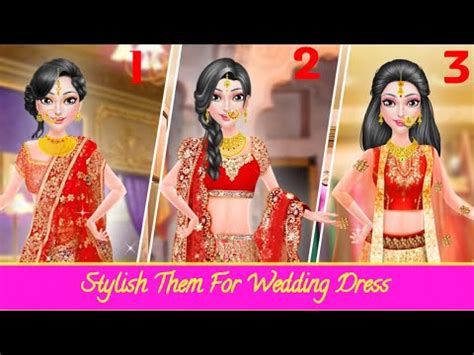 Indian Wedding Makeup Gameplay Indian Wedding Makeup Game Chotu