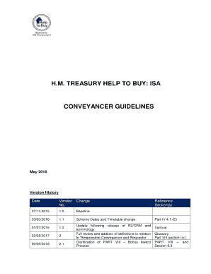 Fillable Online Isa Conveyancer Guidelines Help To Buy Isa Scheme Fax