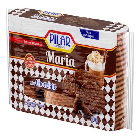 Biscoito Maria Chocolate Pilar Pacote G Supermercado Regente