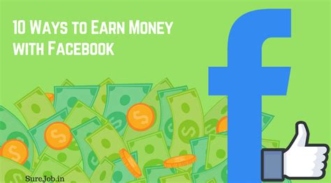 10 Easy Ways To Earn Money From Facebook