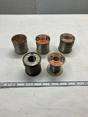 Dutch Boy Lead Free Wire Solder Tin Antimony Rolls Lb