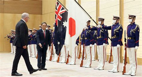 Japan Australia Mull Over Military Access Pact Now Comes The Hard