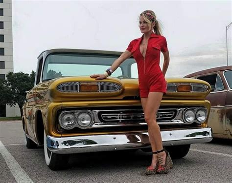 Pin On Pinup Girls In Vintage Cars Trucks Pics