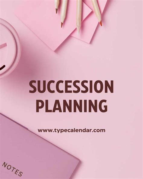 Free Succession Planning Template Ensure A Smooth Transition