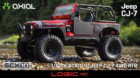 Axial Scx Iii Jeep Cj Wd Rtr Youtube