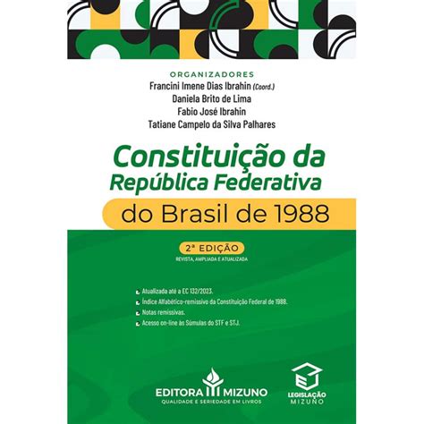 Livro Constitu O Federal Edi O