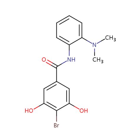 4 Bromo N 2 Dimethylamino Phenyl 3 5 Dihydroxybenzamide SIELC