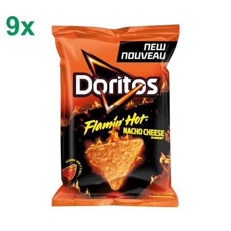 Doritos Nacho Chips Flamin Hot Nacho Cheese X G