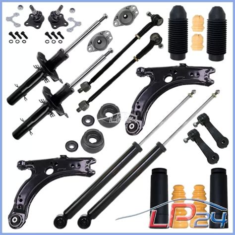 Kit Complet X Amortisseur Pi Ces Suspension De Roue Avant Pour Vw Bora