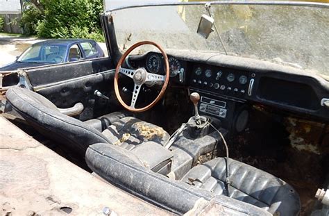 Barn Cat Found 1967 Jaguar XKE Barn Finds