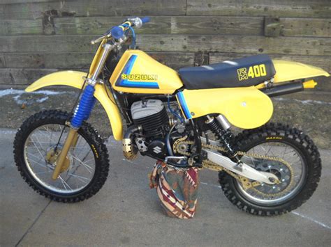 1979 Suzuki Rm400 Ne Full Floater Suzuki Rm Vintage Motocross