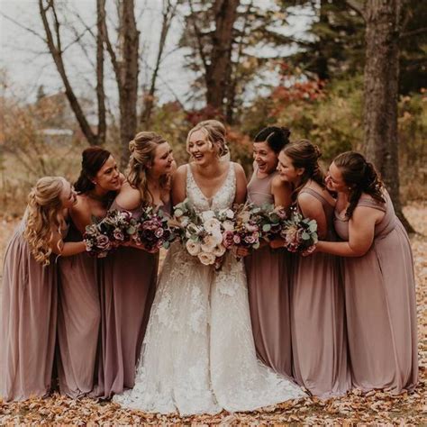 Mauve Bridesmaid Dress