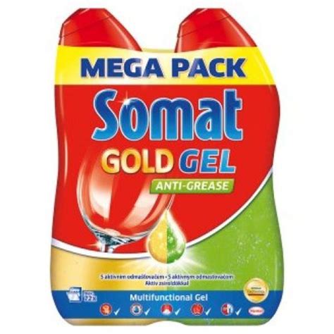 Vásárlás Somat Gold Anti Grease Gél 2x900 ml Gépi mosogatószer