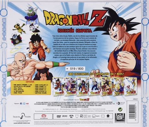 Dragon Ball Z Serie Completa Edicin Coleccionista 30o Aniversario DVD