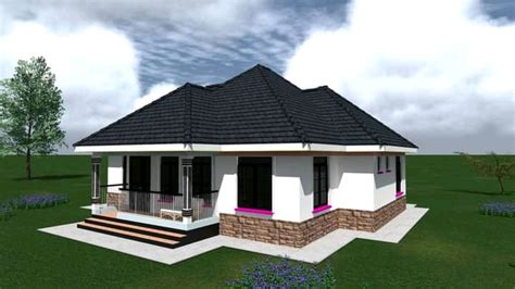 BEST LOW COST SEMI PERMANENT HOUSE DESIGNS IN KENYA - West Kenya Real ...